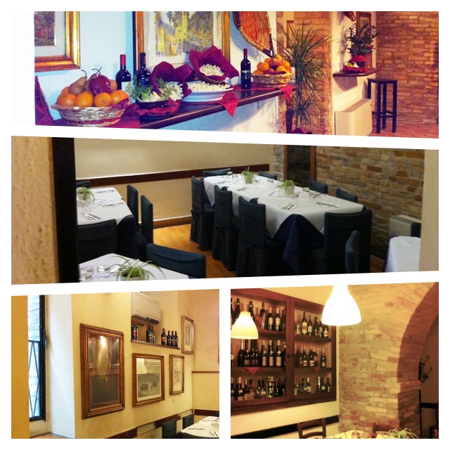 Ristorante Pizzeria Locanda Del Blasoneの内装 (お店のHPhttp://www.lalocandadelblasone.it/Home.htmlより引用 )